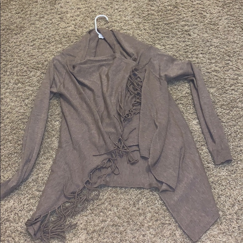 Gilbert fringe cardigan